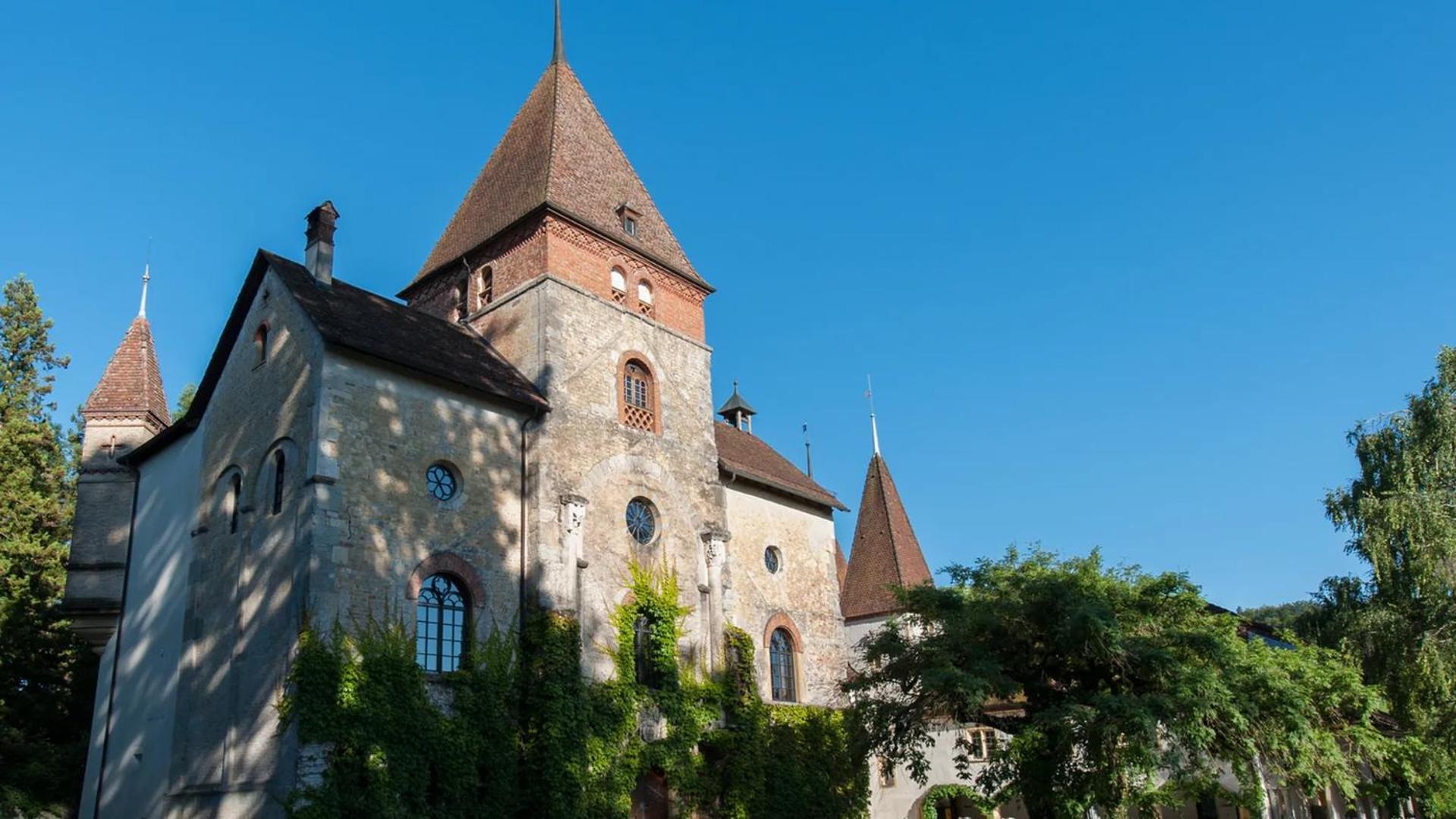 Schloss Muenchenwiler Murten Esterno foto